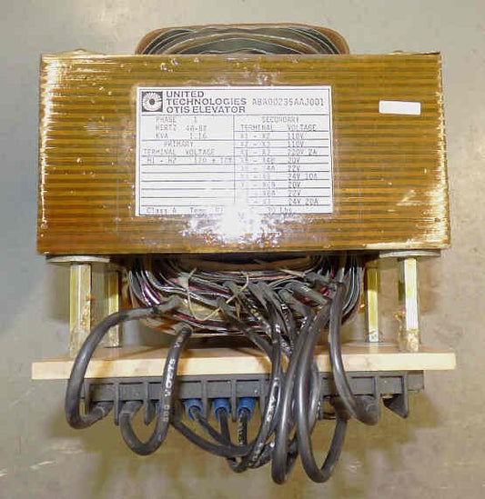 TRANSFORMER. PRIMARY 120, MULTIPLE SECONDARIES OTIS #ABA00235AAJ001