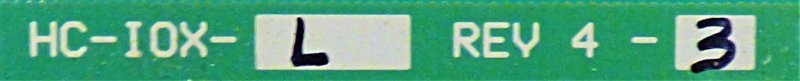 BOARD, CIRCUIT, MCE # HC-10X-L REVISION 4-3