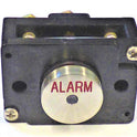 BUTTON, MONITOR, ILLUMINATED, SS, CENTER DOT MARKED ALARM