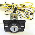 SWITCH, KEYED, MONITOR, ACCESS, MARKED ON-OFF-ACCESS, AS SHOWN