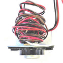 SWITCH, KEYED, MONITOR, 2 SPEED FAN, MARKED OFF-LOW-FAN HIGH AS SHOWN