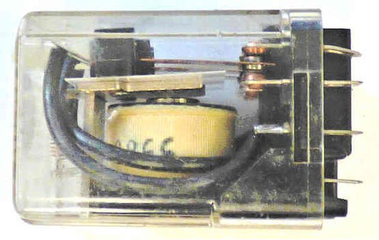 MIDTEX 3PDT RELAY, KUP BASE, 110 VDC, MIDTEX # 157-23F2L4