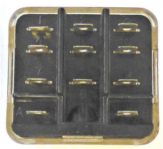 MIDTEX 3PDT RELAY, KUP BASE, 110 VDC, MIDTEX # 157-23F2L4