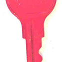 SWITCH, KEYED, FIRE SERVICE, HORIZONTAL RED BEZEL, ENGRAVED OFF-ON-FIRE SERVICE