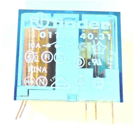 RELAY, SPDT, MINIATURE. PCB/PLUG-IN, 10A, 24V DC COIL FINDER # 40.31.7.024.0000