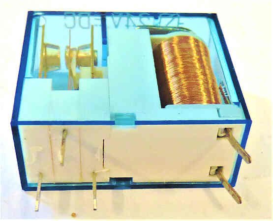 RELAY, SPDT, MINIATURE. PCB/PLUG-IN, 10A, 24V DC COIL FINDER # 40.31.7.024.0000