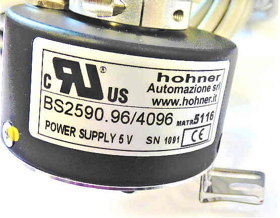 ENCODER, HOHNER BS2590.96/4096 WITH CABLE KIT SCHINDLER # 49982383