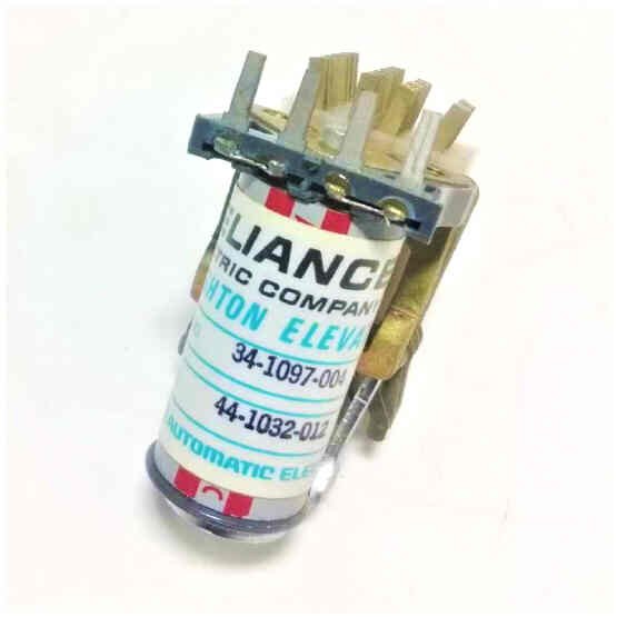 RELAY, MINI TELEPHONE TYPE, 120 VDC, HAUGHTON # 34-1097-006 COIL 44-1032-012