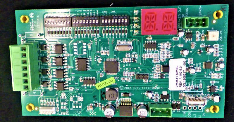 BOARD, CIRCUIT PI READOUT CE # CE3541C AKA VM3541-MMBL REV A