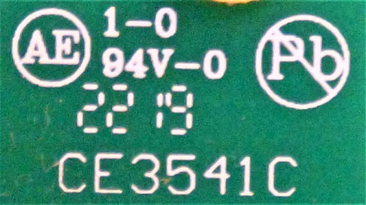 BOARD, CIRCUIT PI READOUT CE # CE3541C AKA VM3541-MMBL REV A