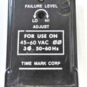 RELAY, 3 PHASE MONITOR, 45-60 VAC, 10 A, 8 PIN OCTAL TIME MARK # 98A110-01