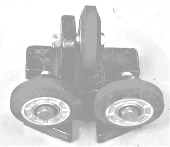 ASSEMBLY, ROLLER GUIDE, (3) 3.25, .472 BORE ROLLERS, ELSCO MODEL E