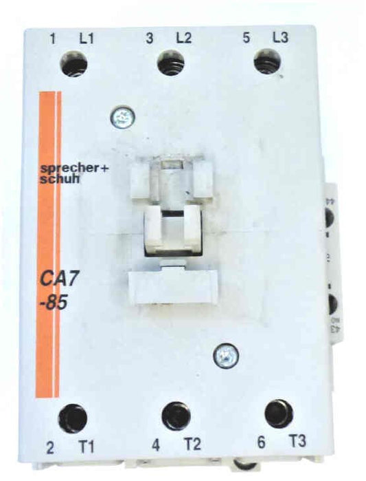 CONTACTOR, 22O VOIT, 3 POLE, NON REVERSING, 85 AMP, S & S CA7-85-220