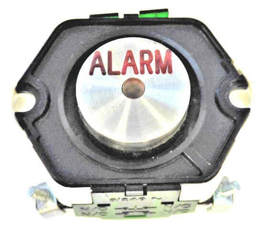 BUTTON, ALARM,  MODULAR, 24 VAC, FLAT SS PRESSEL WITH DOT NF # 3442