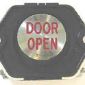 BUTTON, DOOR OPEN, MODULAR, 24 VAC, FLAT SS PRESSEL WITH DOT NF # 3442