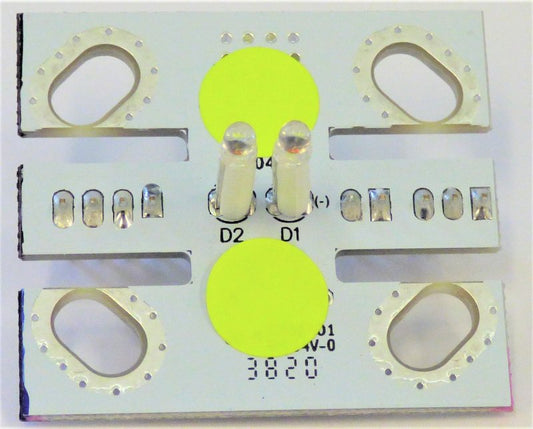 BOARD, CIRCUIT, BUTTON,,125 V, AMBER LED EPCO # BEA241120ED A