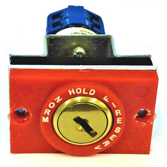 SWITCH, KEYED, FIRE, NYC, CAR, PHASE II, YALE 2642 KEY EPCO RELACEMENT FOR ADAMS