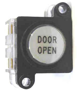 BUTTON, COMPLETE, DOOR OPEN, 4 N.O. CONTACTS  ADAMS # ASA452A-CL-DO