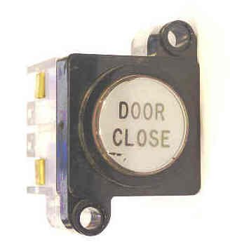 BUTTON, COMPLETE, DOOR CLOSE, 4 N.O. CONTACTS  ADAMS # ASA452A-CL-DC