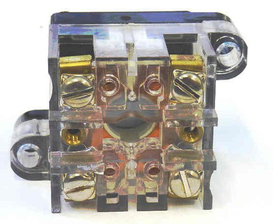 BUTTON, COMPLETE, UP, 4 N.O. CONTACTS  ADAMS # ASA452A-CL-UP