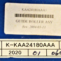 ASSEMBLY, ROLLER GUIDE, TOP,  6 1/4 ROLLERS, OTIS # KAA24180AA1