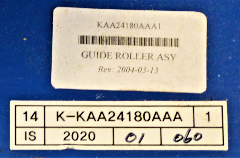 ASSEMBLY, ROLLER GUIDE, TOP,  6 1/4 ROLLERS, OTIS # KAA24180AA1