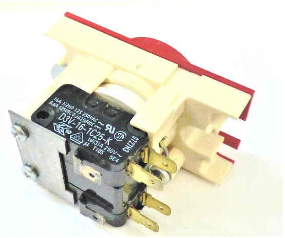 SWITCH. KEYED, FIRE SERVICE, CAR, ROUND BEZEL V7 FIXTURES, DOVER # 9715990