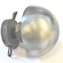 BUTTON, MUSHROOM TOP, STEEL WITH STEM, FITTING AND COTTER PIN