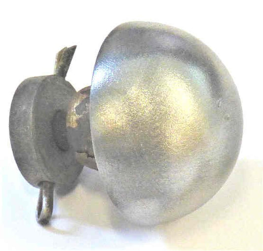 BUTTON, MUSHROOM TOP, STEEL WITH STEM, FITTING AND COTTER PIN