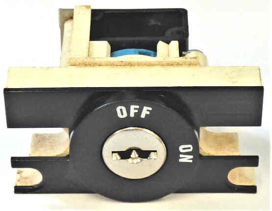 SWITCH. KEYED, ON-OFF, ROUND BEZEL V7 FIXTURES, DOVER # 9822628