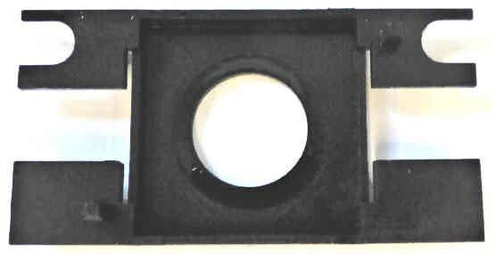 BEZEL, KEYED SWITCH, SQUARE, VERTICAL, BLACK, MARKED ON/OFF DOVER # 9822628