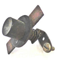 PUSHBUTTON, ASSEMBLY, BLACK, BLANK , COMPLETE AS SHOWN PAYNE #M961