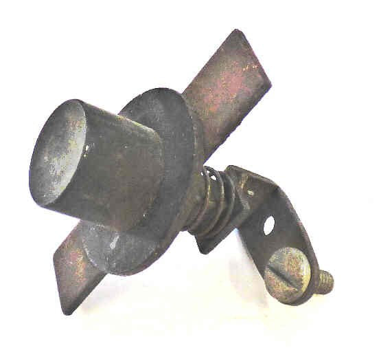 PUSHBUTTON, ASSEMBLY, BLACK, BLANK , COMPLETE AS SHOWN PAYNE #M961