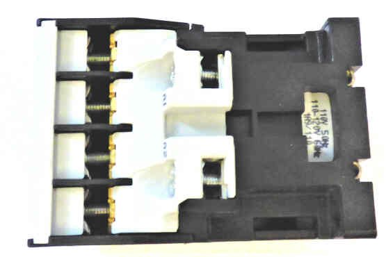 CONTACTOR, AUXILLIARY, 4 N.O., 110/120 VAC, 10A BENEDIKT & JAGER # K3-07ND40-110