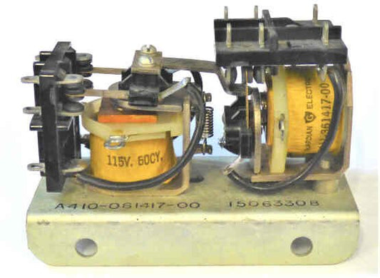 RELAY, 3 POLE LATCHING, 115 VAC GUARDIAN # A410-061417-00