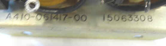 RELAY, 3 POLE LATCHING, 115 VAC GUARDIAN # A410-061417-00