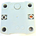 SWITCH, PUSH TO STOP, TURN TO RUN, AS SHOWN