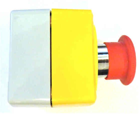 SWITCH, PUSH TO STOP, TURN TO RUN, AS SHOWN