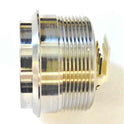 BUTTON, SS, FLAT, PROJECTING RED LED 24VDC, MICRO MOTION III OTIS # AAA23500AM2