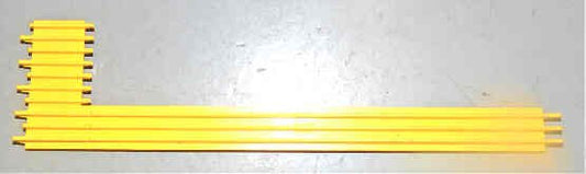 DEMARCATION, YELLOW, TOP LEFT,  SLIDE ON, SCHINDLER # SCS626403