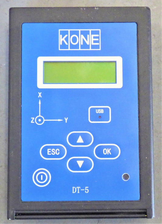 ANALYZER, RIDE COMFORT, MODEL DT-5, 9V BATTERY REQUIRED KONE