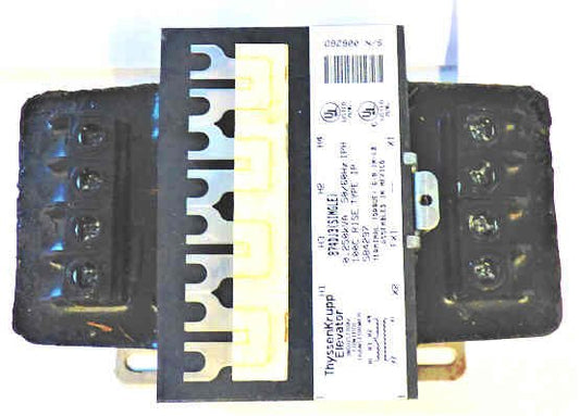 TRANSFORMER, 240-480 PRI, 120 SEC, .250KVA DOVER #9584297 874DJ3