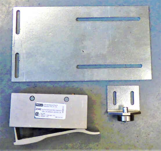 SWITCH, GATE, COMPLETE WITH MOUNTING HARDWARE AS SHOWN, PEELLE # 2342