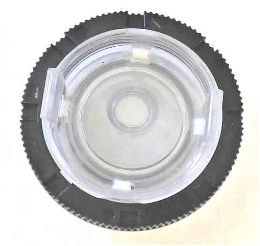 BUTTON, WHITE TARGET WITH GRAY HALO TKE #  9723146