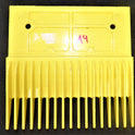 COMBFINGER, ALUMINUM, YELLOW, 17 TEETH OTIS # GOA453A4Y