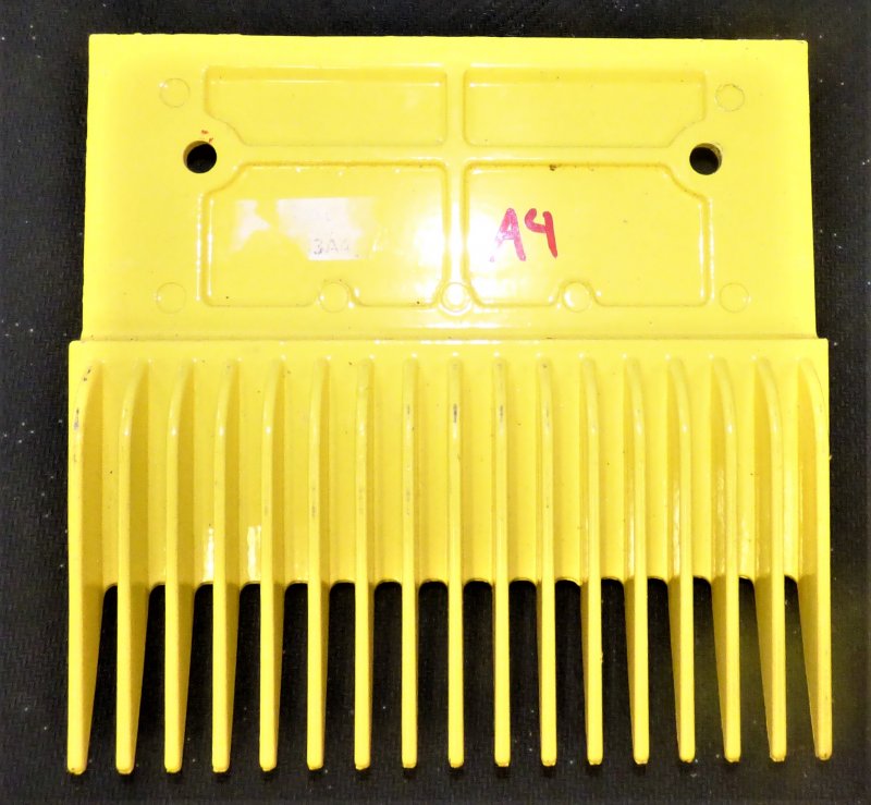 COMBFINGER, ALUMINUM, YELLOW, 17 TEETH OTIS # GOA453A4Y