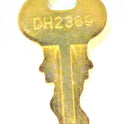 KEY, CHICAGO, USED ON KEYED SWITCHES MARKED H2389 DOVER # 9703196