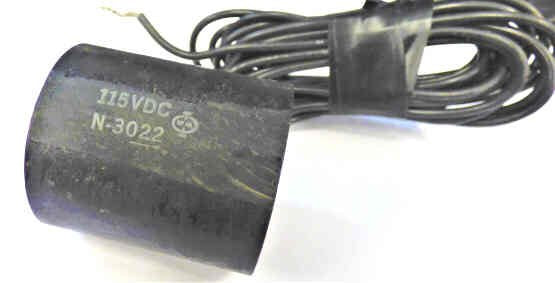COIL, VALVE, 115 VDC, MAXTON, MARKED N-3022