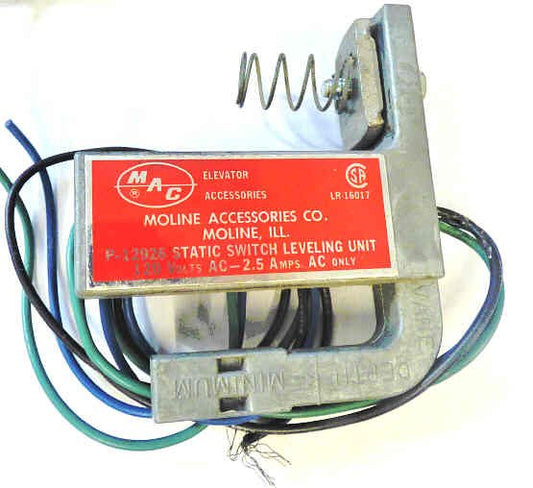 SWITCH, LEVELING, MAGNETIC FLOOR SWITCH 2.5 AMP, MONTGOMERY # P12926