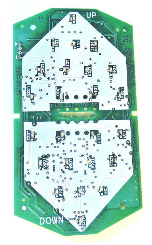 BOARD, CIRCUIT, UP/DOWN ARROW DISPLAY  OTIS # ABA26800AGLI